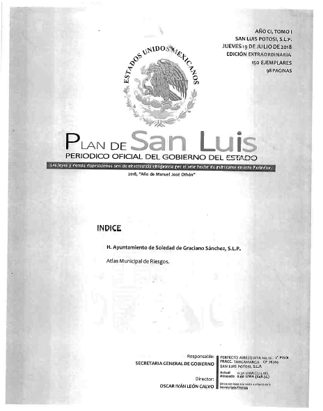 Atlas de riesgo Municipal