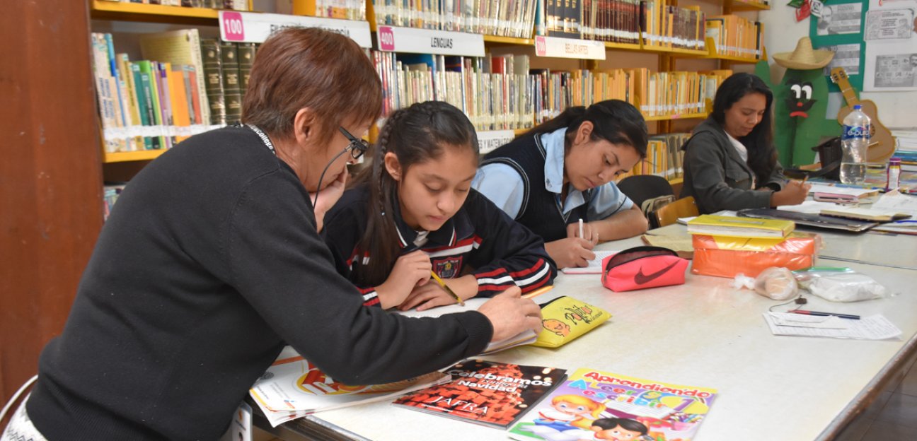 Ofrece clases de regularización en bibliotecas  municipales