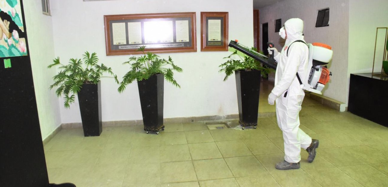 Brigadas especiales en Soledad estarán desinfectando y sanitizando  espacios públicos