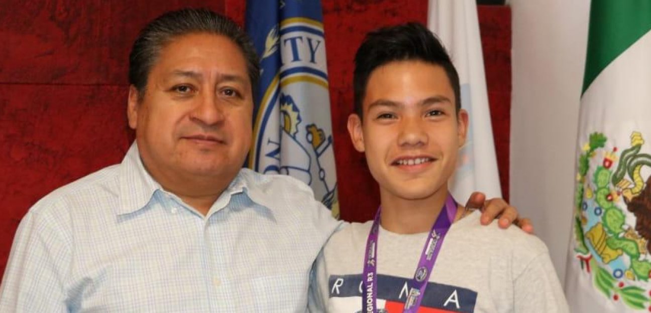 Ayuntamiento de Soledad apoyará a joven promesa en la disciplina deportiva de marcha 