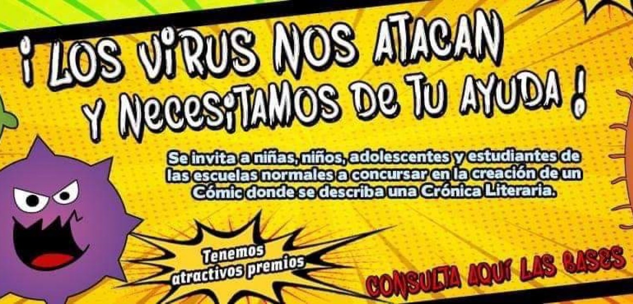 Invitan a niños y adolescentes a participar en creación de cómic con temática de lucha contra COVID-19 