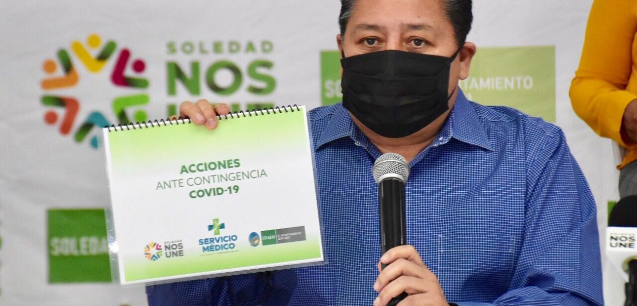 Ayuntamiento de Soledad actúa de forma seria y responsable en estos tiempos de pandemia: GHV