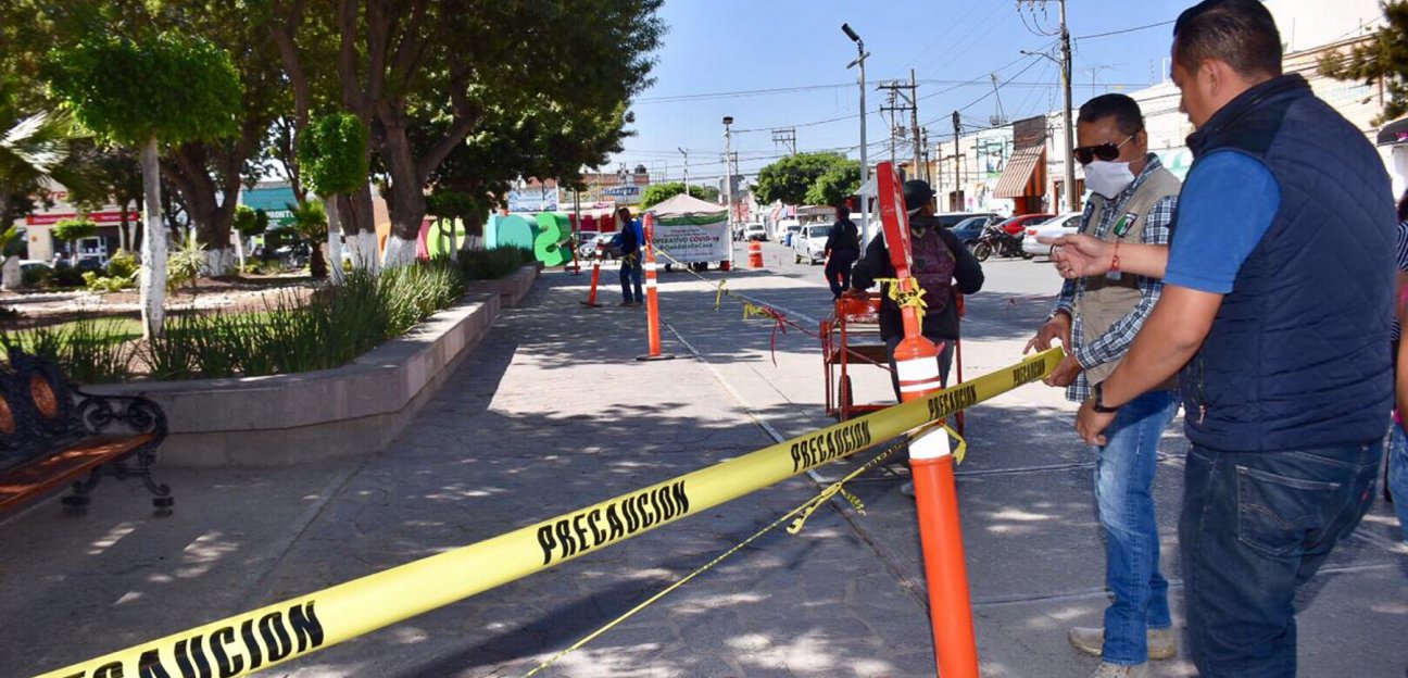 Refuerza PC medidas preventivas por COVID-19 en espacios públicos