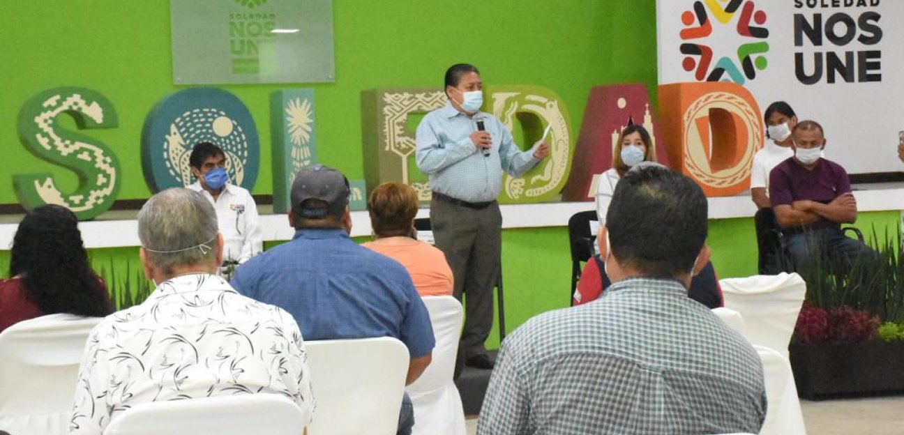 Ayuntamiento de Soledad hizo entrega de nombramientos a jueces auxiliares y suplentes de 13 comunidades y ejidos