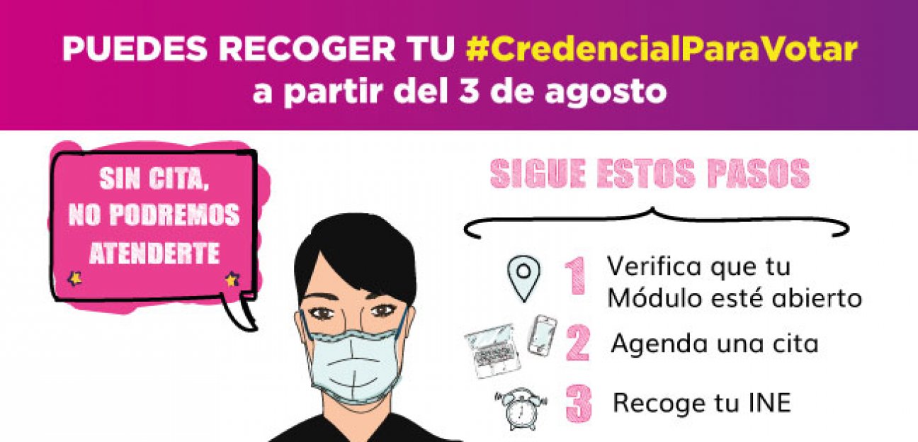 Módulos del INE reabrirán a partir del 3 de agosto
