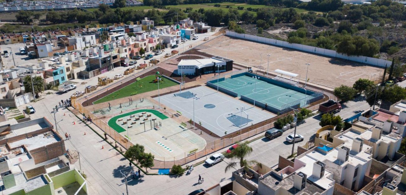 Ayuntamiento de Soledad entrega moderna área recreativa en Hacienda de San Miguel 