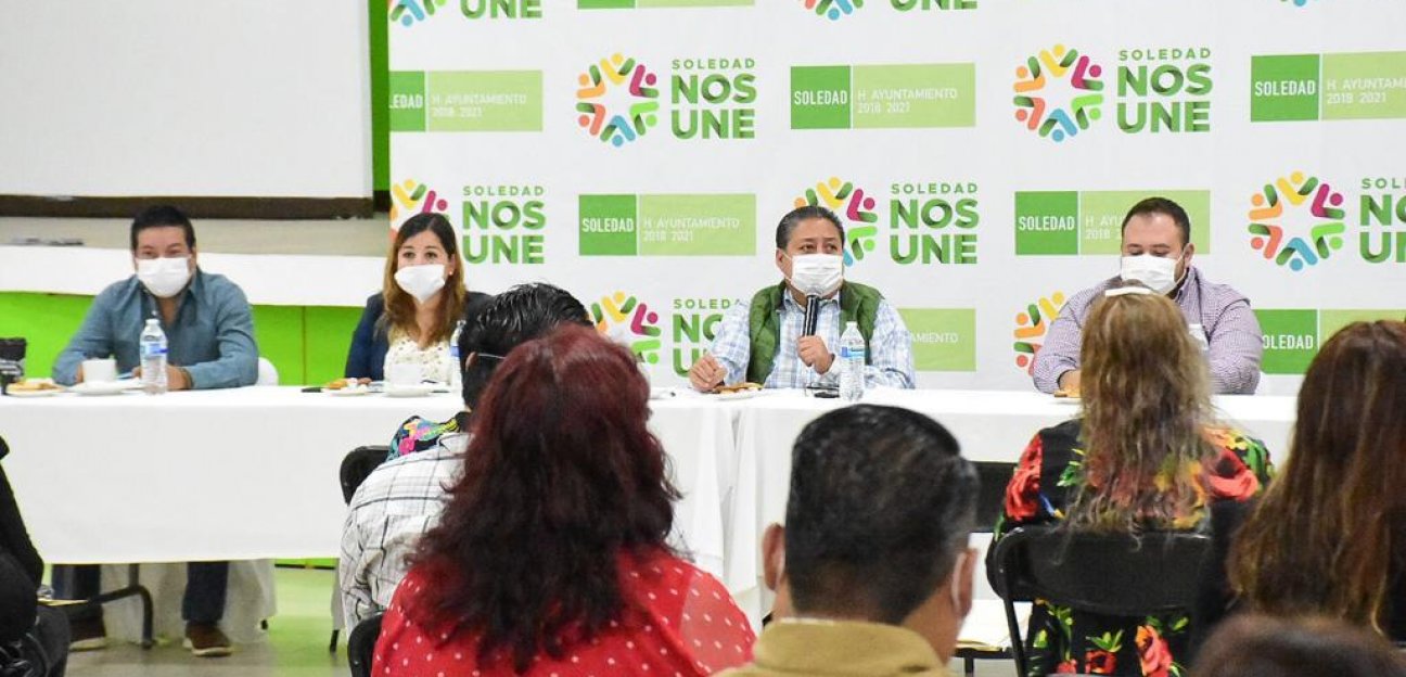 Trabajo arduo e intenso de cara a la presentación del Segundo Informe de actividades en Soledad