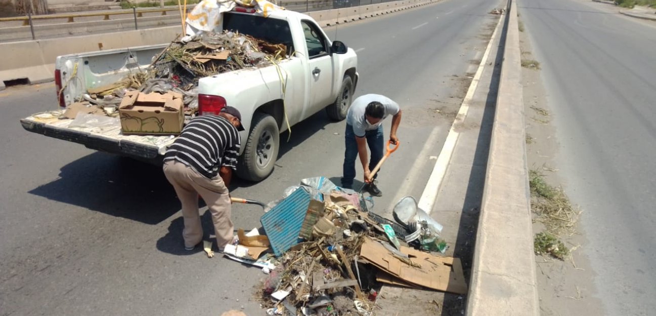 Se refuerzan labores de limpieza ante emergencia sanitaria 