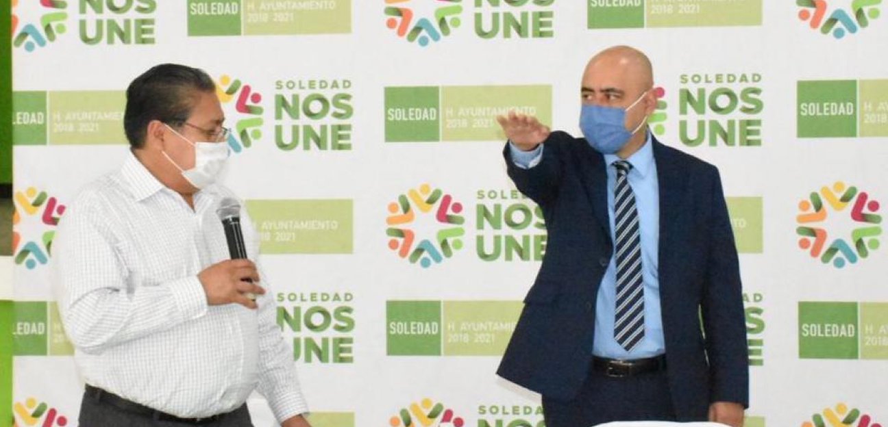 El Maestro Ernesto Barajas Abrego es nombrado Secretario General del Ayuntamiento de Soledad