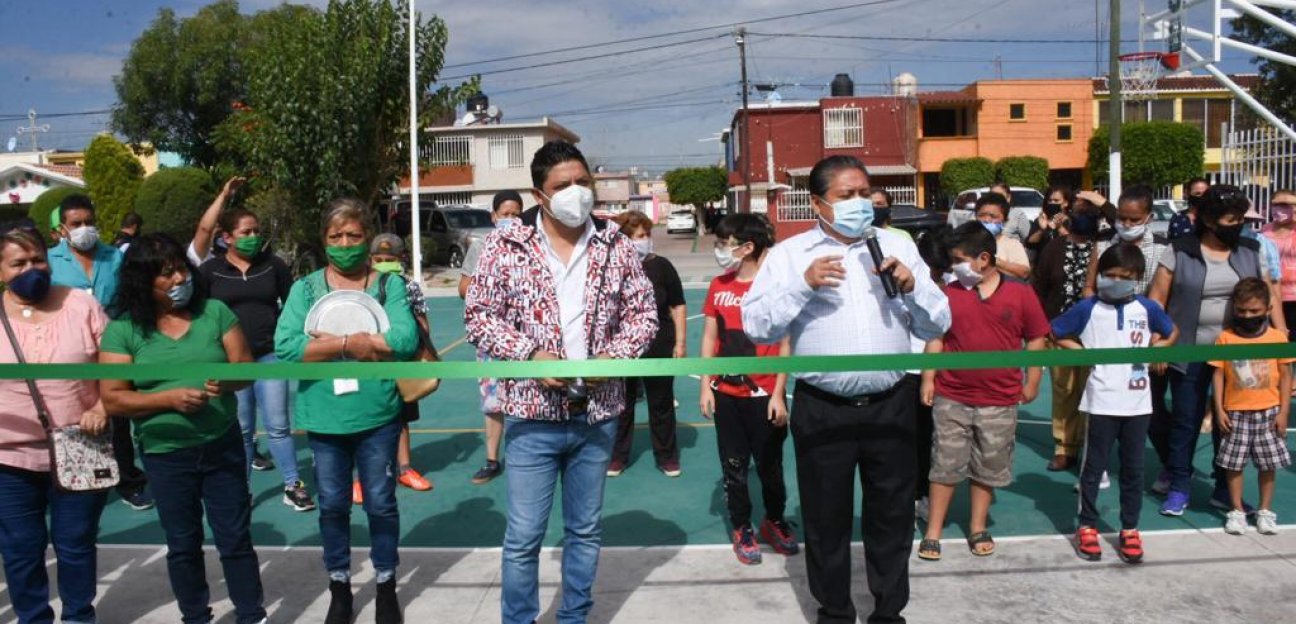 Ayuntamiento de Soledad entrega 5a Área Recreativa en la Colonia Fidel Veláquez
