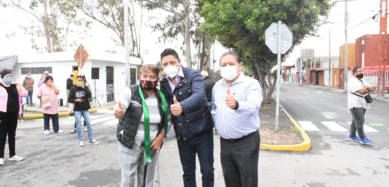 Ayuntamiento de Soledad inaugura mega rehabilitación de la Avenida México en la Colonia San Felipe
