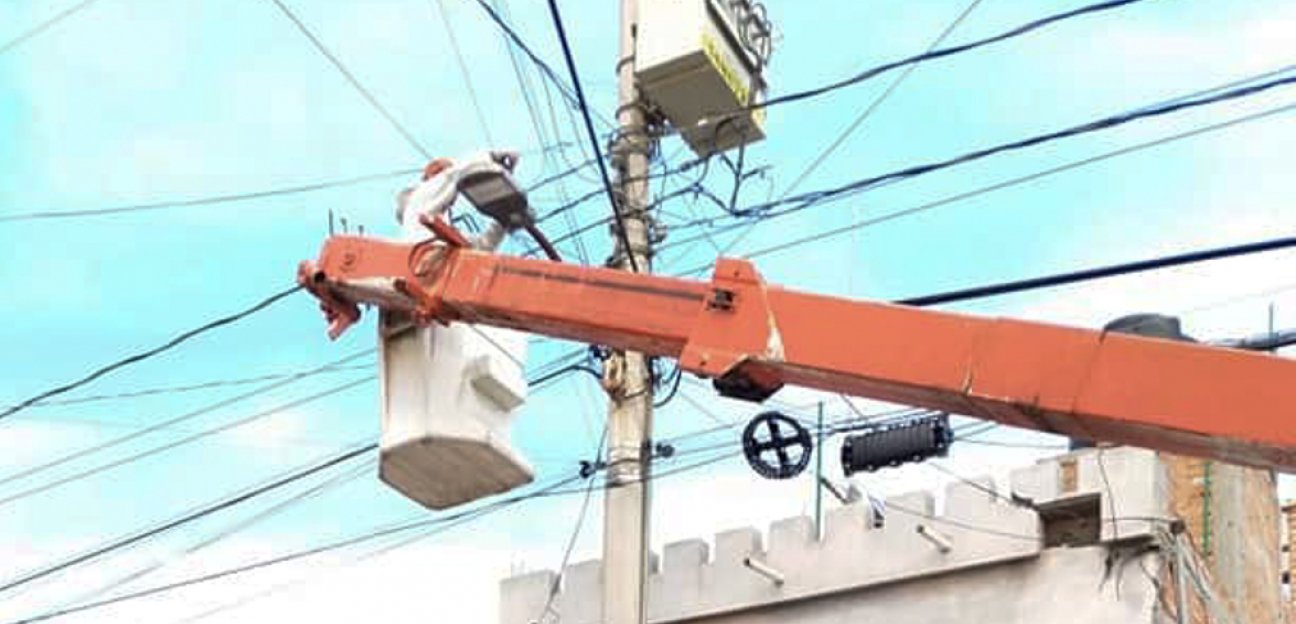 Se refuerza supervisión de fallas en alumbrado público por recientes lluvias