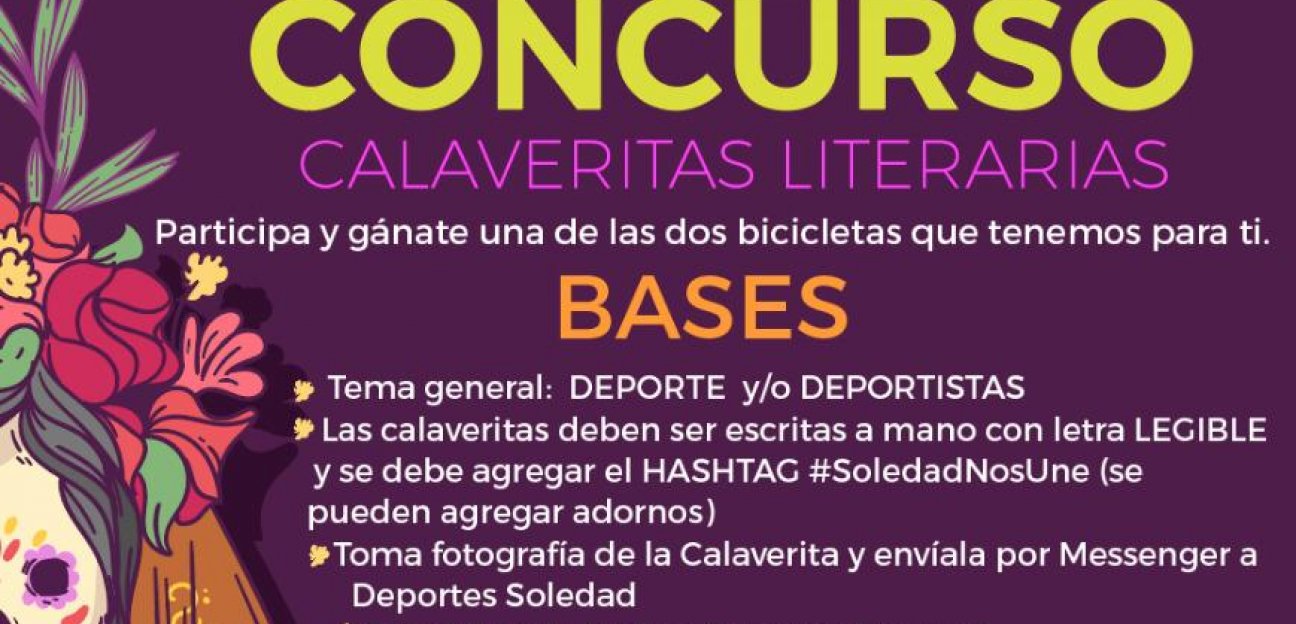 Invitan a concurso de Calaveras Literarias para rendir tributo a las Leyendas del  Deporte