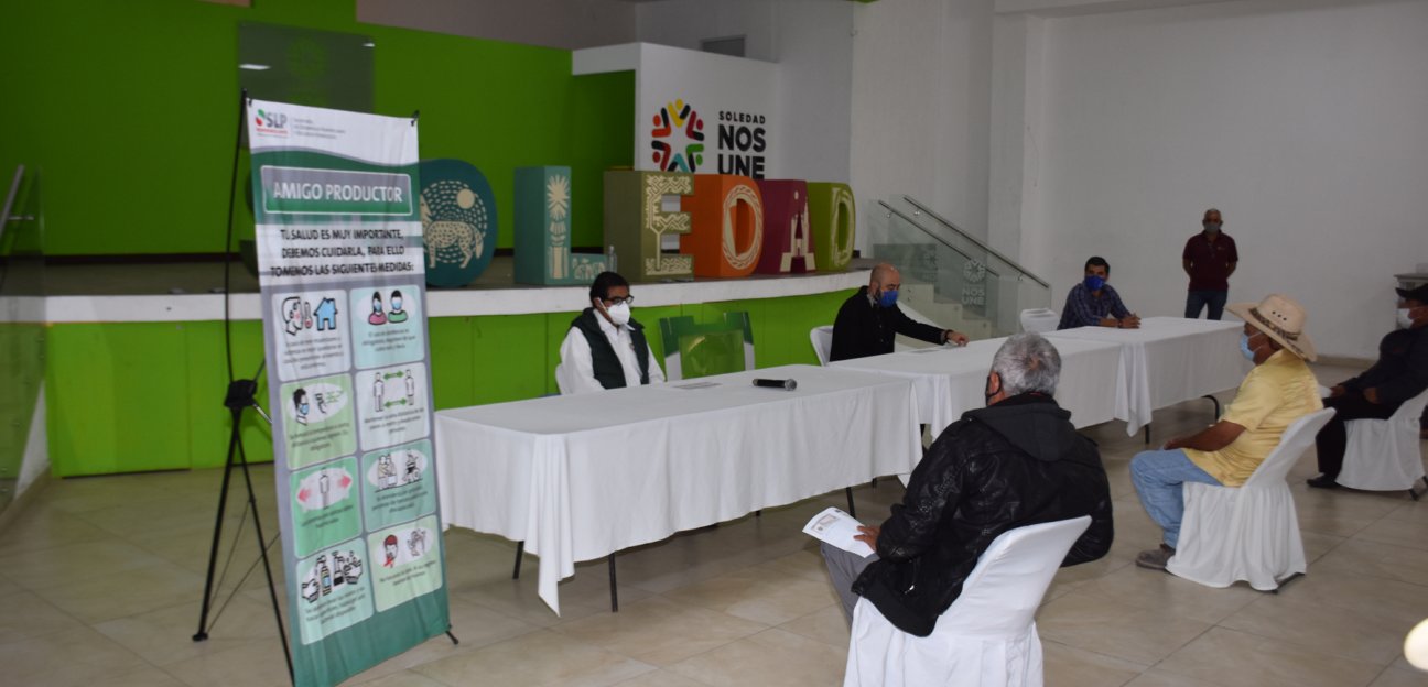 Se realizó la entrega de pago del Seguro Agrícola Catastrófico