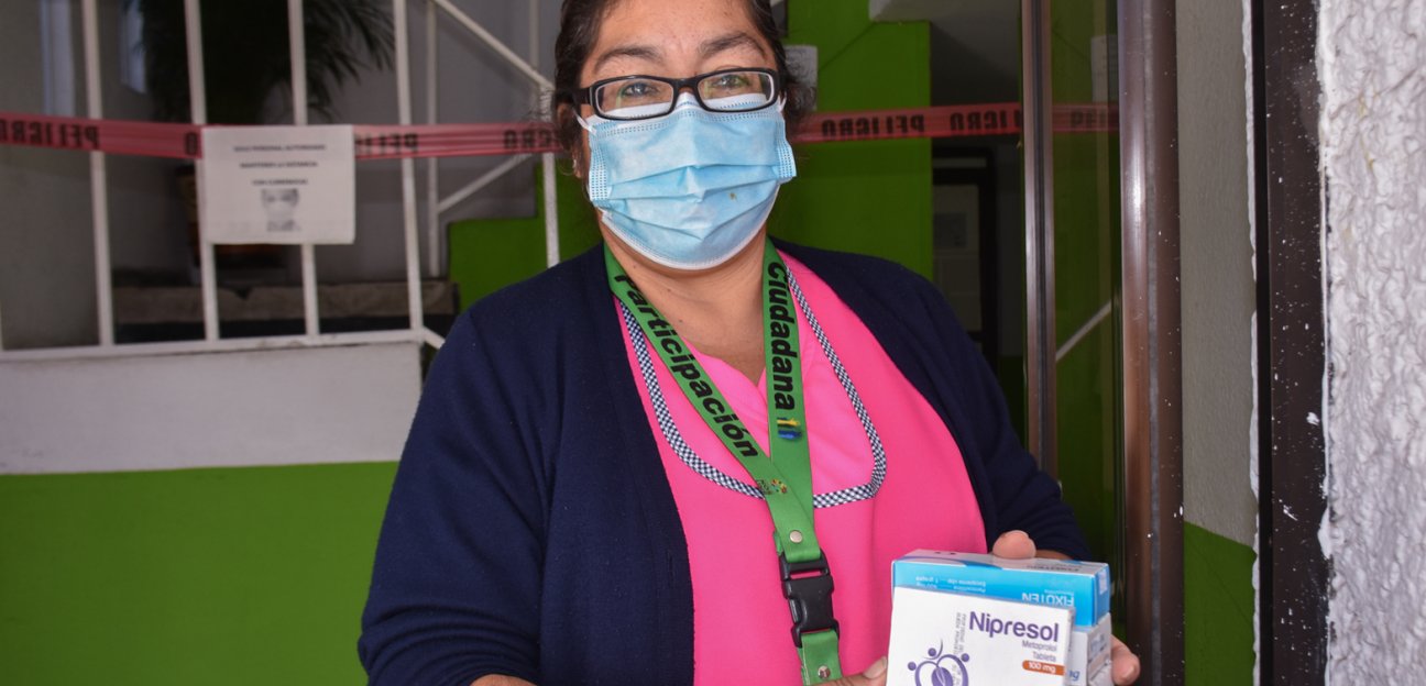 Continúa apoya a población vulnerable con entrega de medicamento gratuito 