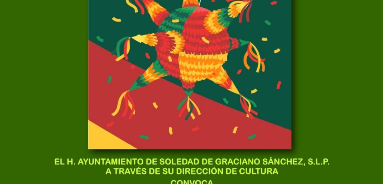 Continúa abierta la convocatoria para concurso de piñatas