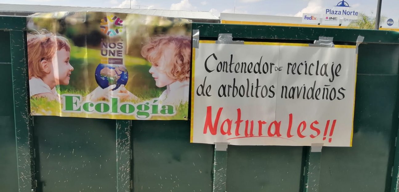 Centros de acopio para árboles navideños se mantendrán hasta el 4 de febrero