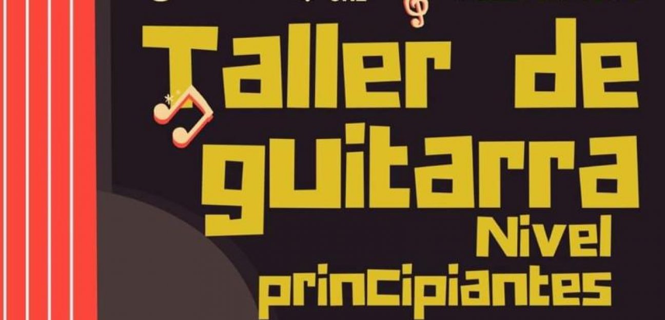 Cultura de Soledad invita  a curso de guitarra para principiantes