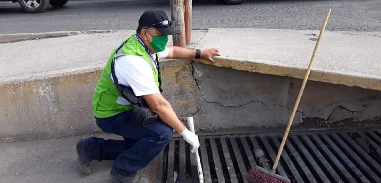 Ecología de Soledad realiza tareas de limpieza en temporada de lluvias