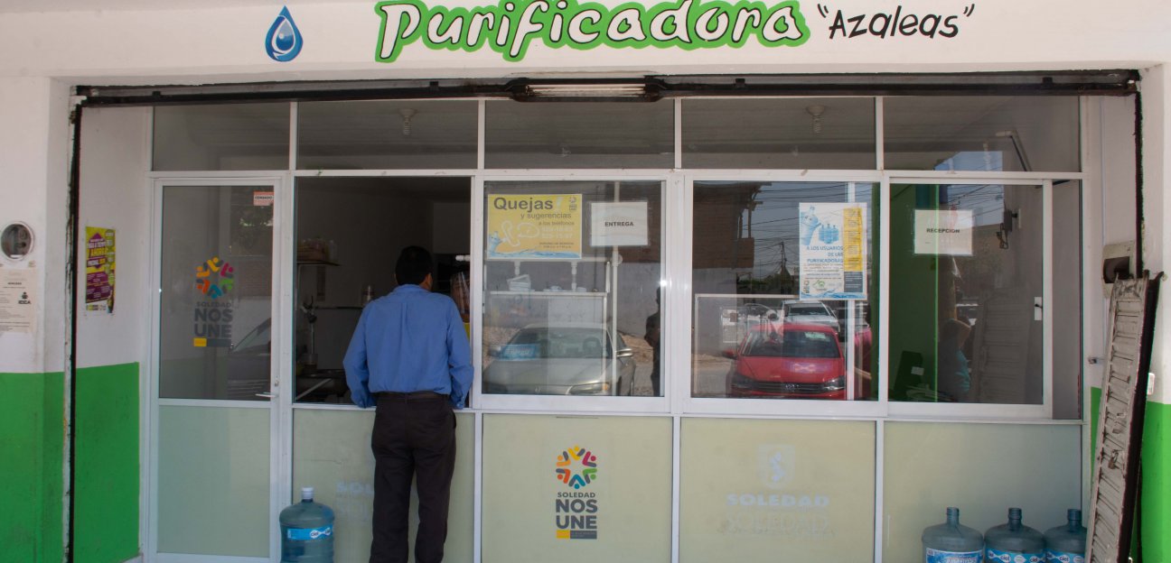 Purificadoras, proyecto exitoso de las administraciones de Soledad 