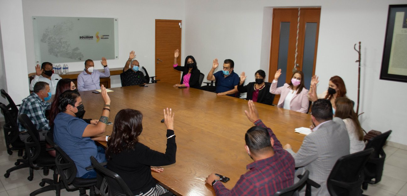 Integrantes del Cabildo de Soledad aprueban nuevos cambios  