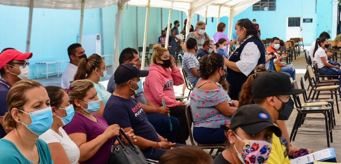 Conluye con éxito la jornada de vacunación covid-19
