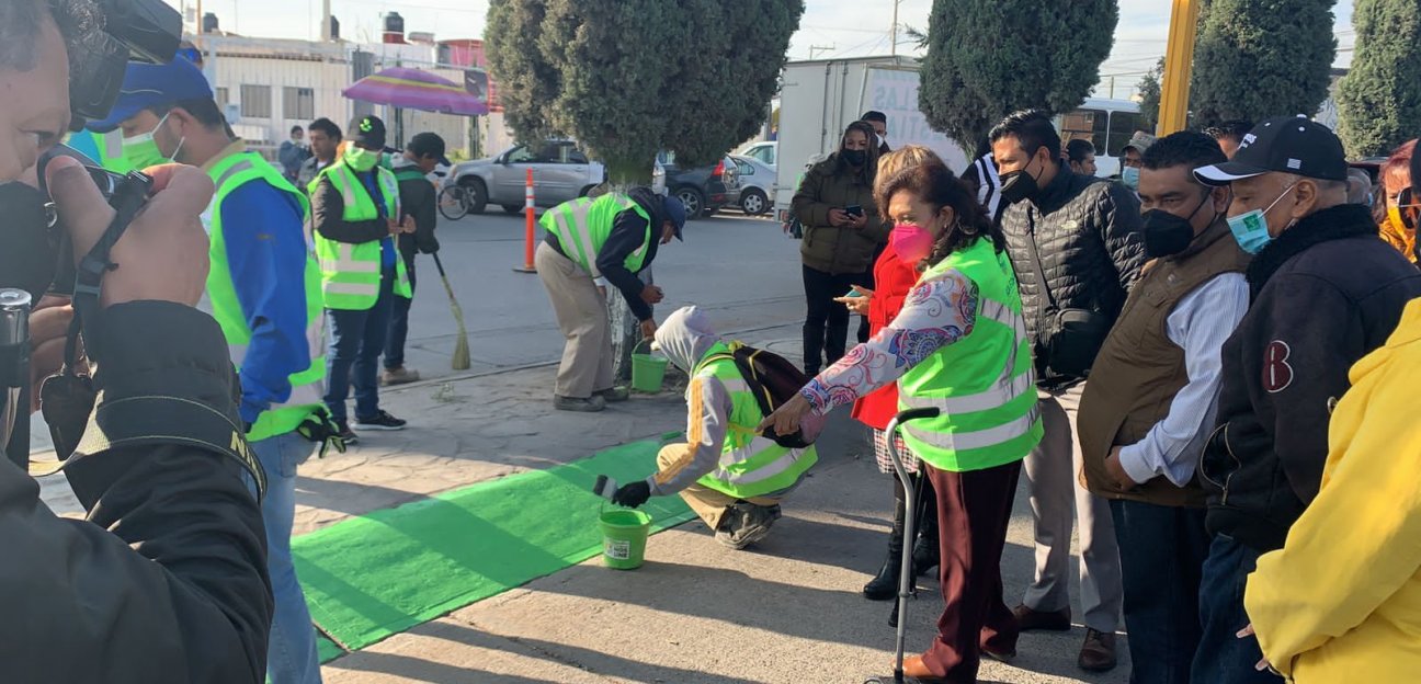 Impulsa alcaldesa rehabilitación integral de espacios públicos en SGS