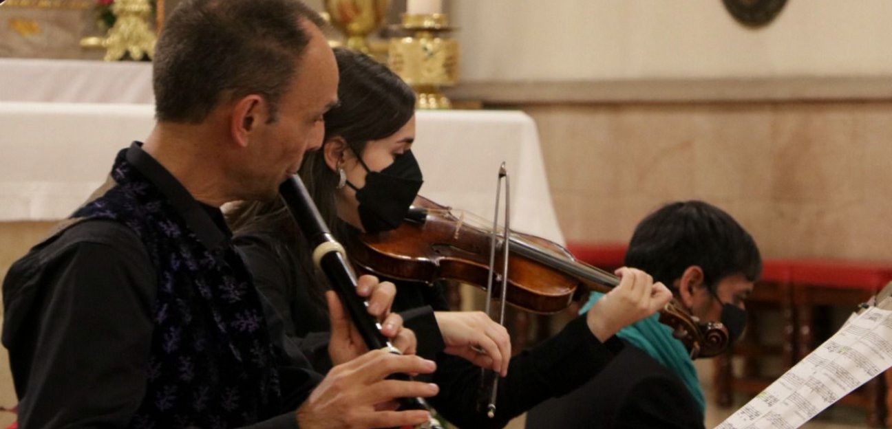 Todo un éxito el concierto barroco realizado en el templo de Nuestra Señora de la Soledad