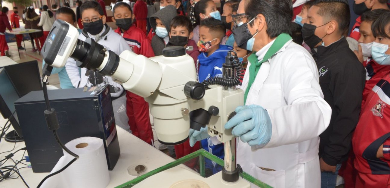 Llegó a SGS el Museo del Laberinto de las Ciencias y las Artes itinerante