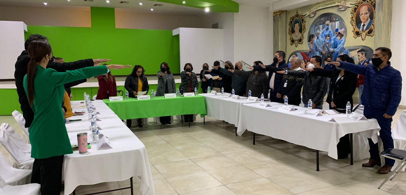 Alcaldesa toma protesta al Comité Municipal de Salud en Soledad de Graciano Sánchez