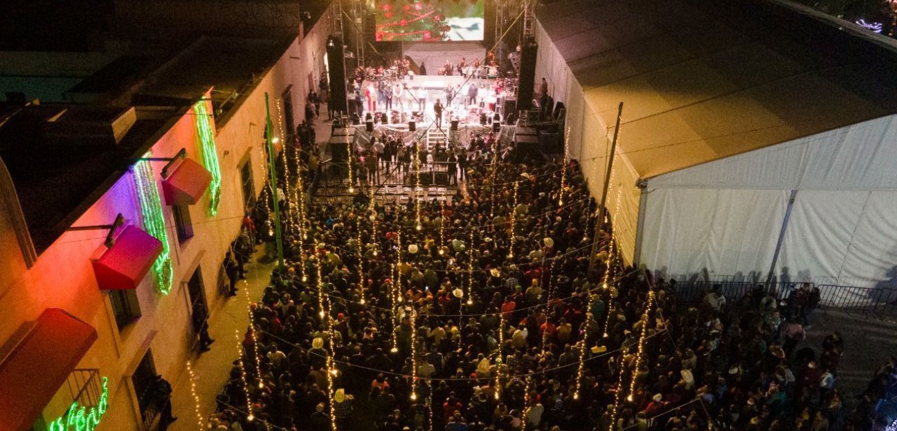 Los Invasores hicieron vibrar a los soledenses en la tradicionales Posadas Navideñas