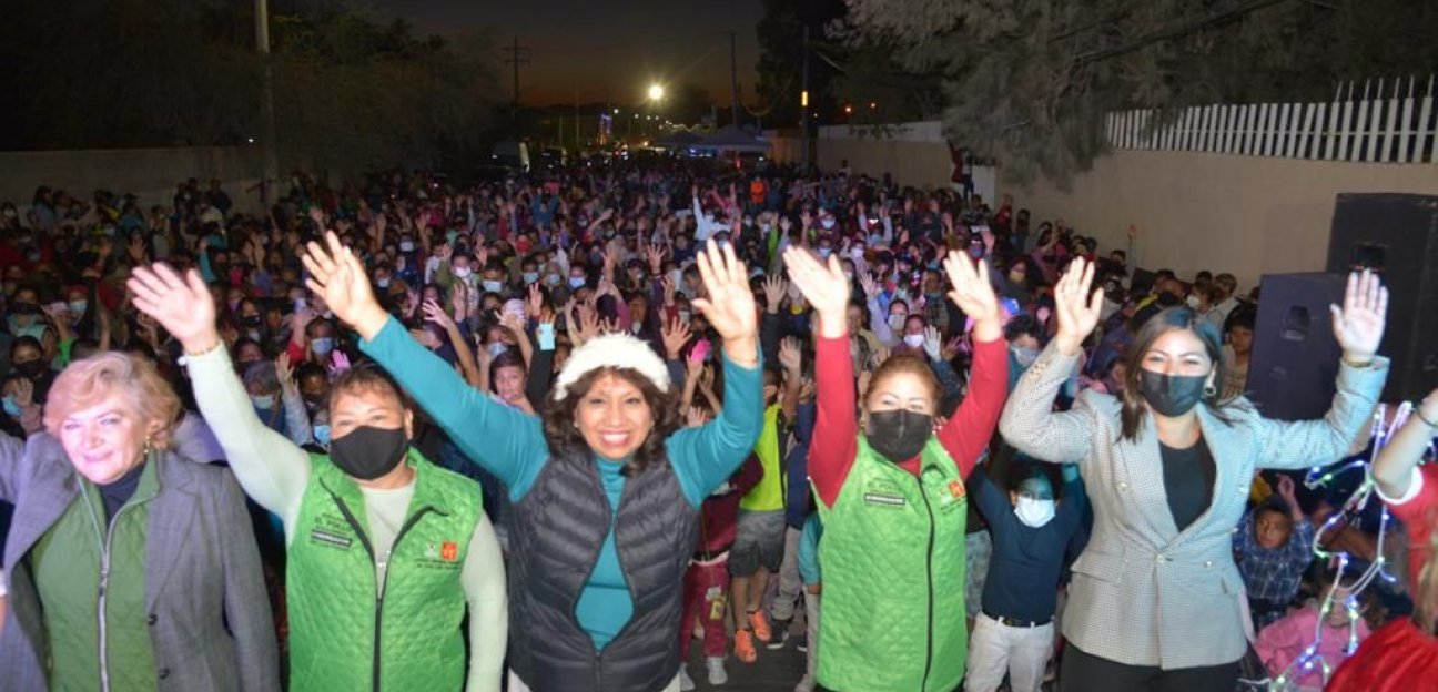 Con gran éxito iniciaron las posadas navideñas en Soledad de Graciano Sánchez
