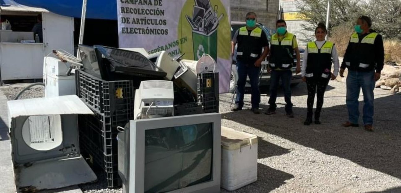 Al momento se han recolectado más de cien electrodomésticos inservibles en Soledad de Graciano Sánchez, gracias a la campaña "Todo puede tener vida, recicla"