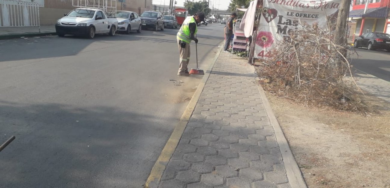 Imagen Urbana de Soledad rehabilita avenida de los Pinos