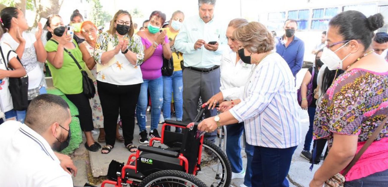 Continúa la entrega de equipo ortopédico por parte del Sistema Municipal DIF de Soledad