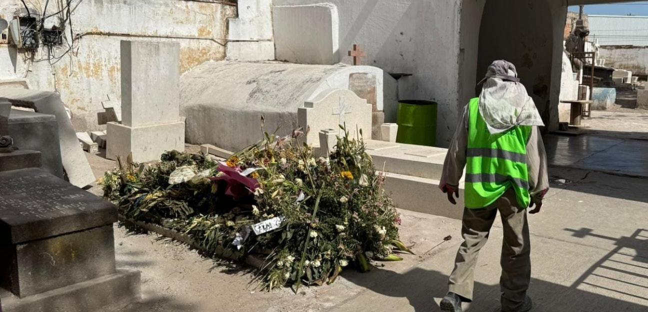 Panteones municipales de Soledad se preparan ante visitas por Día de las Madres