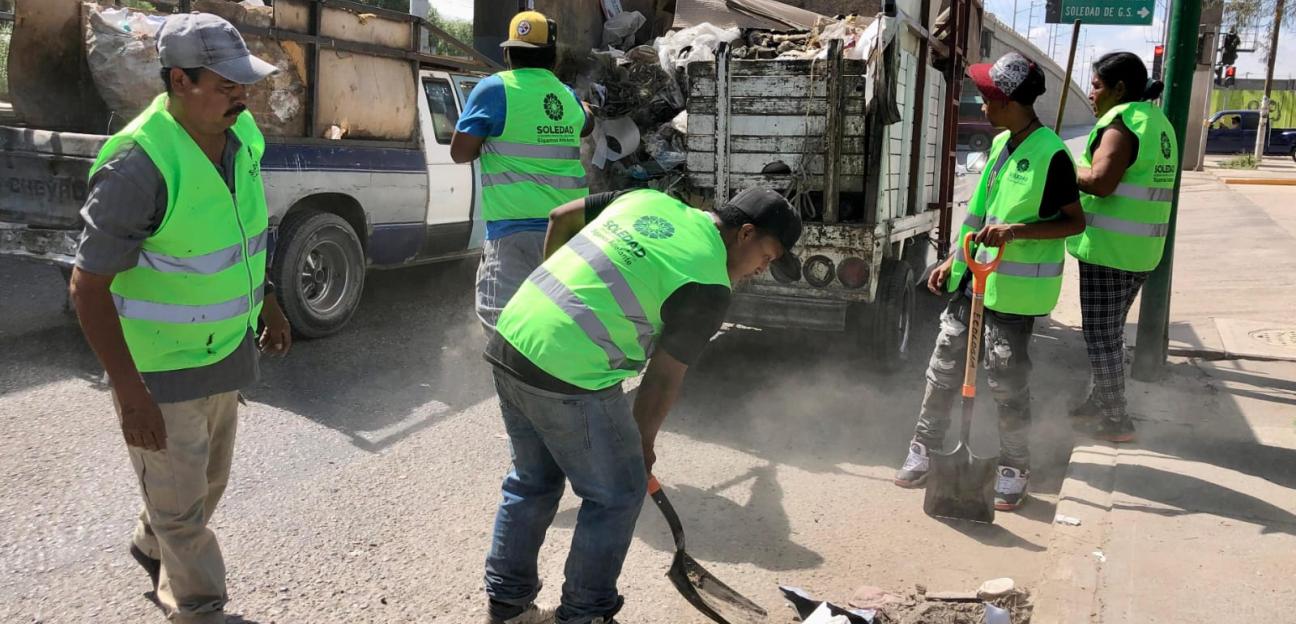 Municipio de Soledad genera alianzas en pro de un entorno urbano limpio