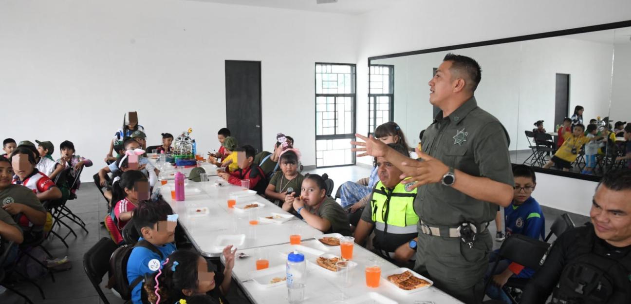 Con un sinfin de actividades infantiles, campamento Pequeños Guardines de la GCM de Soledad llegó a su fin