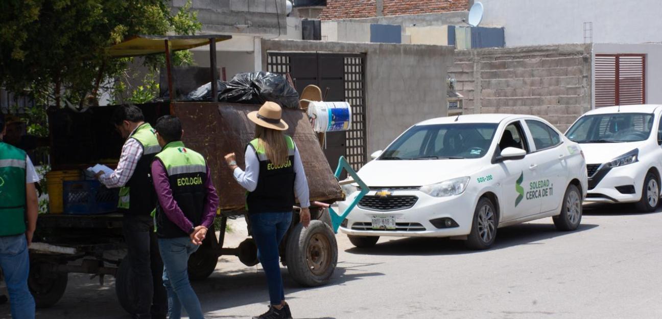 Municipio de Soledad reitera la protección animal en labores de recolección de residuos particular