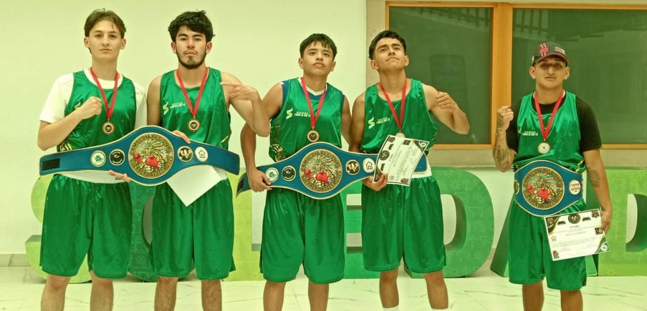 Jóvenes soledenses sobresalen en campeonato regional de boxeo