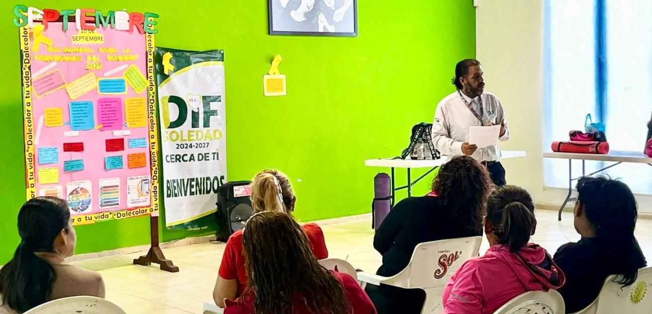 Soledad se suma al Día Mundial para la Prevención del Suicidio con acciones de concientización