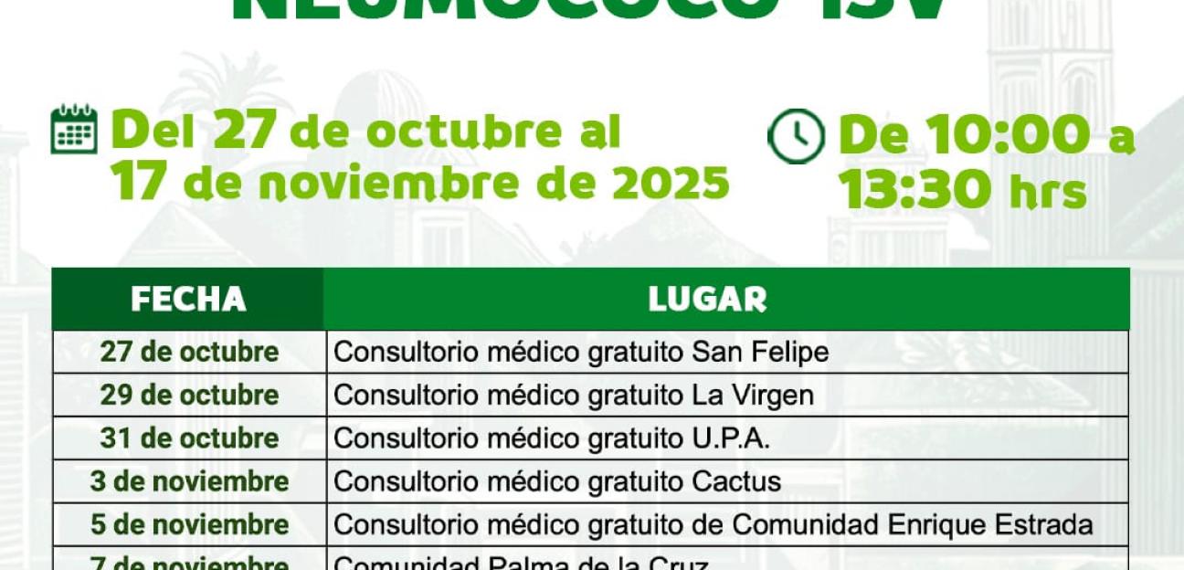 Este 23 de octubre, Soledad arranca campaña de vacunación invernal contra la influenza