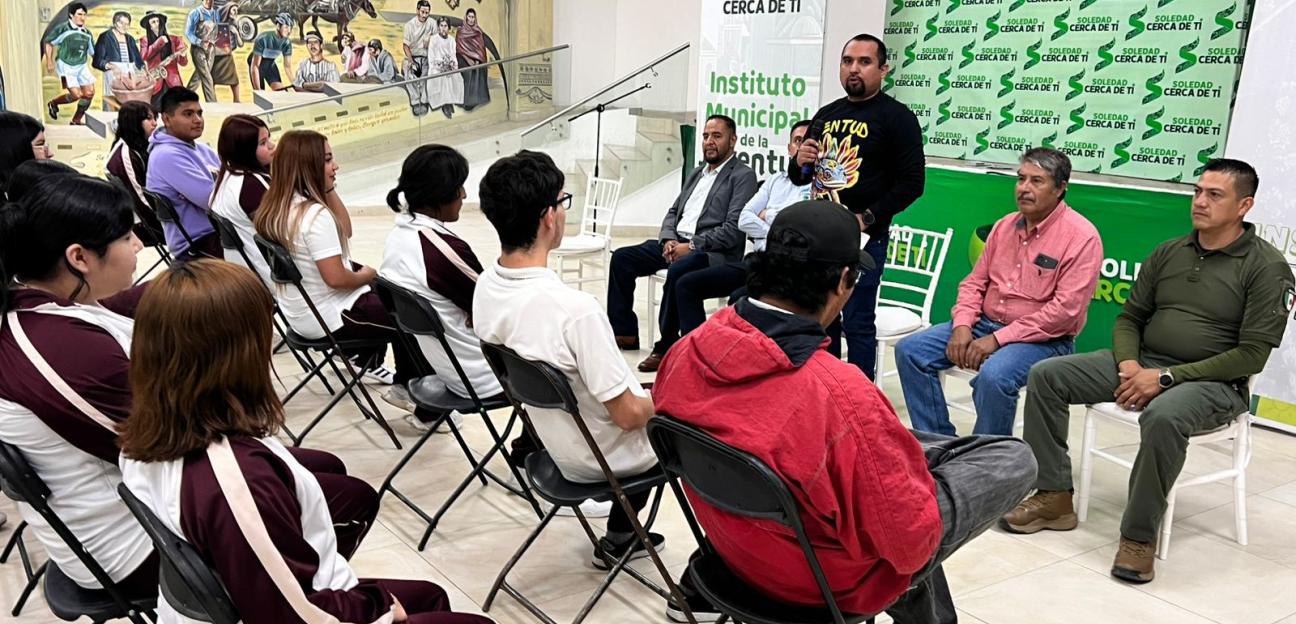 Con programa de concienciación y visita al Centro de Reinserción Social, gobierno de Soledad reafirma apoyo a la juventud