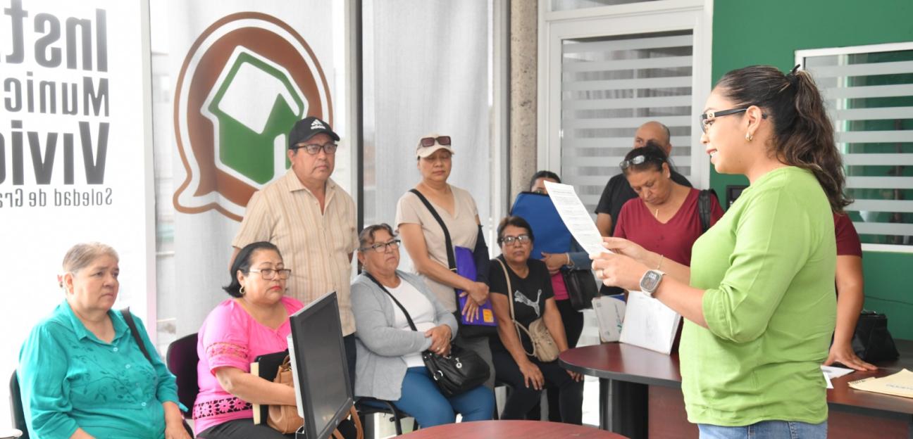 Gobierno de Soledad reafirma apoyo y certeza jurídica de su patrimonio a familias