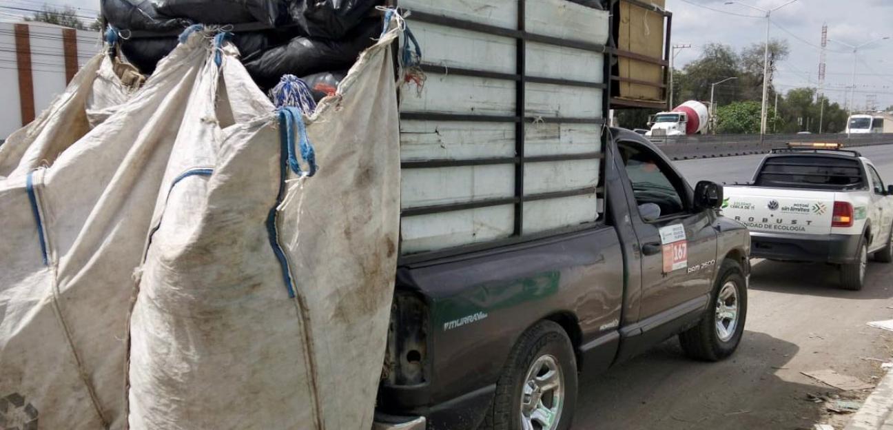 En Soledad, Unidad Ecológica supervisa adecuado traslado de residuos y garantiza orden ambiental