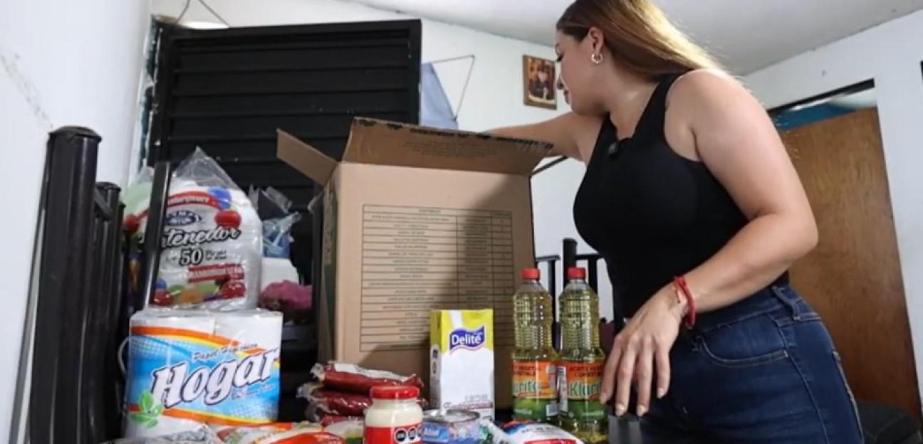 Becas económicas estudiantiles y despensas otorgadas por el gobierno de Soledad, aseguran bienestar en los hogares