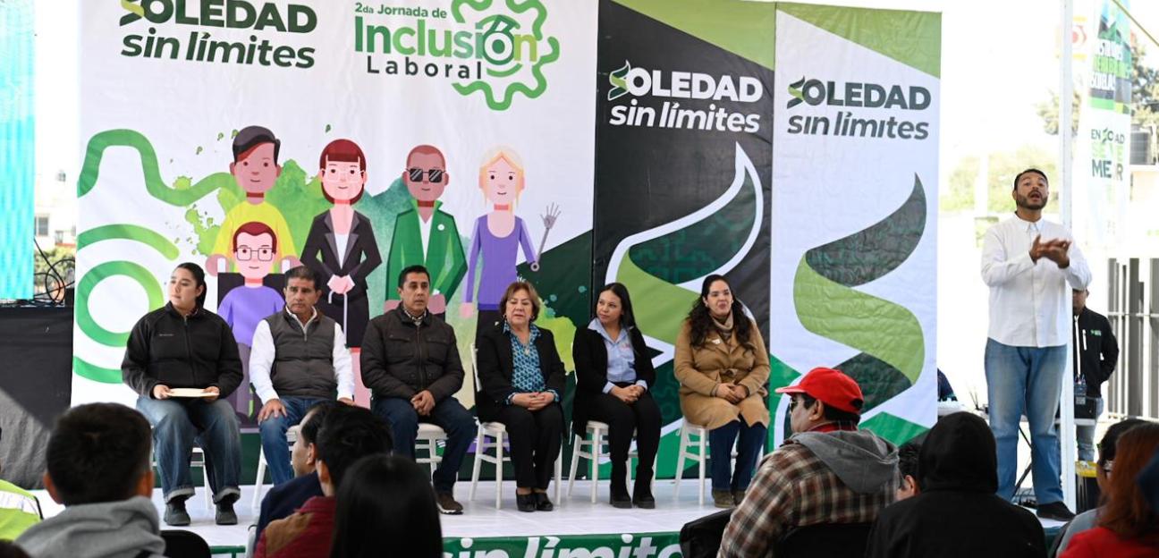 Ayuntamiento de Soledad acerca a personas con discapacidad múltiples oportunidades de empleo