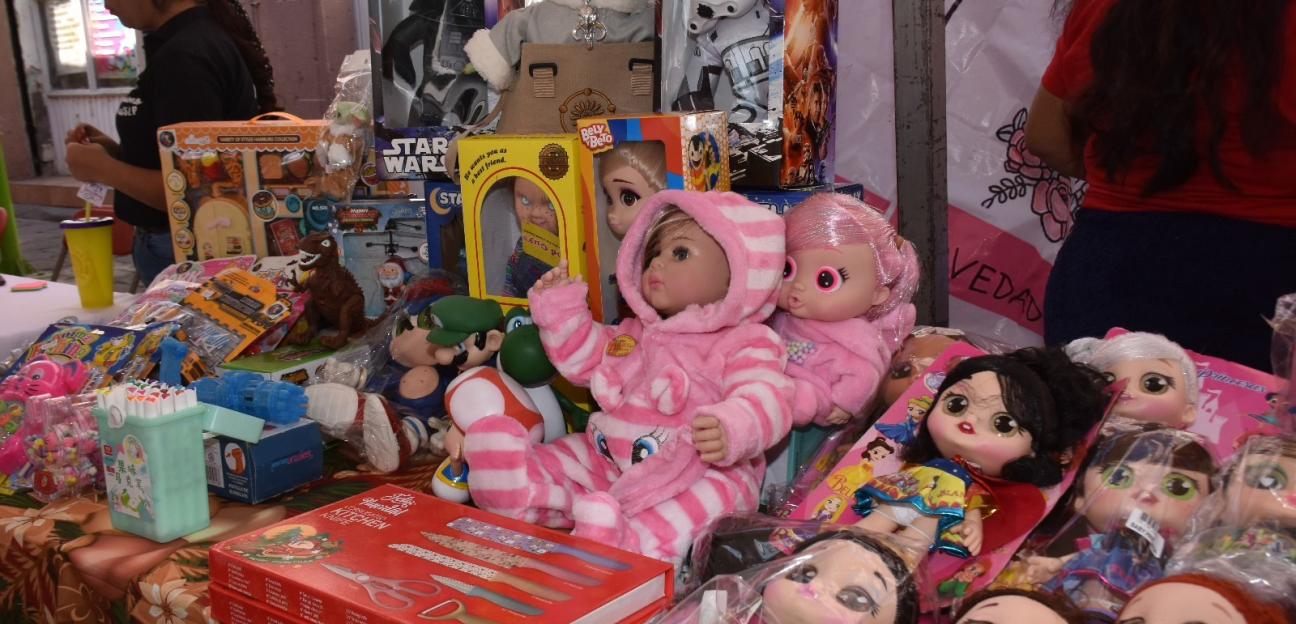Feria del Juguete en Soledad, con mayor participación de comerciantes este año