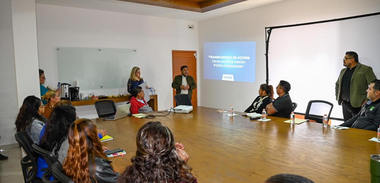 Soledad de G.S. fortalece la gestión pública con capacitación en transparencia