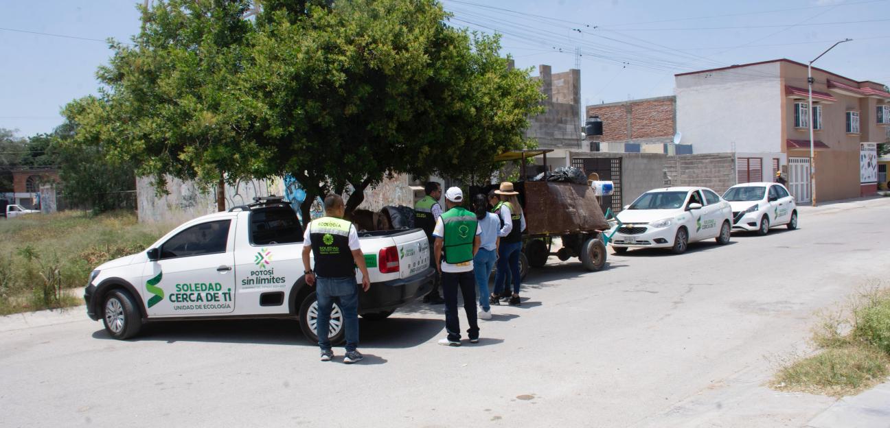 Ecología de Soledad despliega vigilancia contra quemas en baldíos